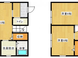 採銅所　貸家　図面