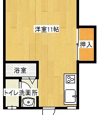 メゾンドホリ　大ワンルーム