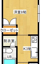 ＫＭ　ハイツⅡ　間取り